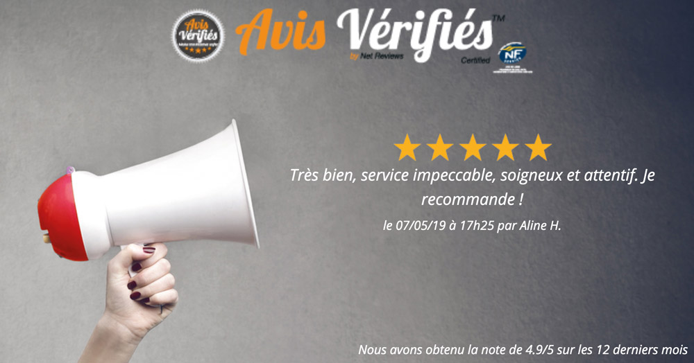 Avis d'une cliente satisfaite par l'imprimeur en ligne High Stickers