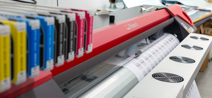 Machine d'impression numérique quadri pour adhésif personnalisé