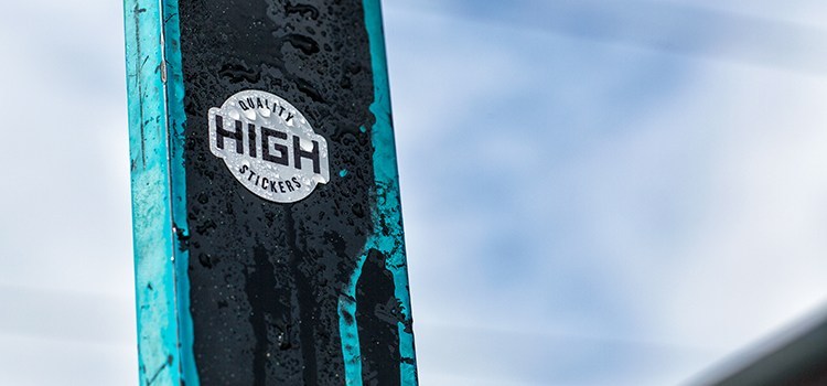 Autocollant High Stickers résistant à l'extérieur, aux UV et à l'eau